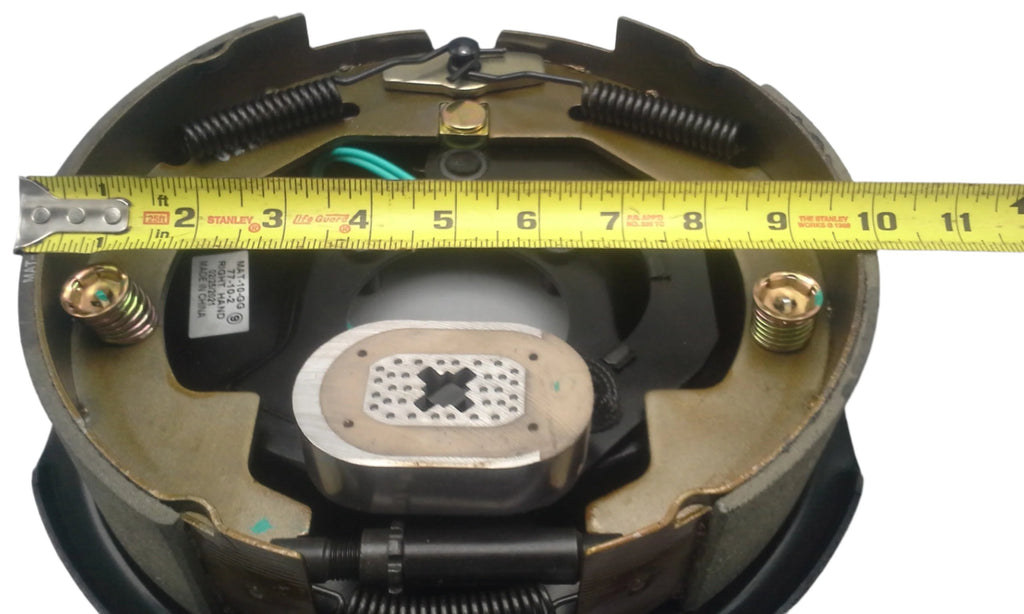 Add Brakes to Your Trailer Complete Kit 3500 axle 6 x 5.5 Bolt Electric 10" Drum (94655-C-IMP)