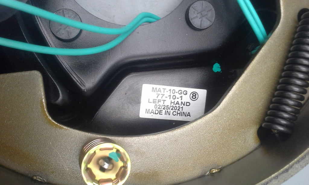 Add Brakes to Your Trailer Complete Kit 3500 axle 6 x 5.5 Bolt Electric 10" Drum (94655-C-IMP)