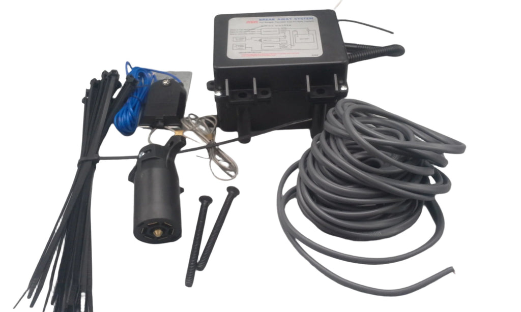 Add Brakes to Your Trailer Complete Kit 3500 axle 6 x 5.5 Bolt Electric 10" Drum (94655-C-IMP)