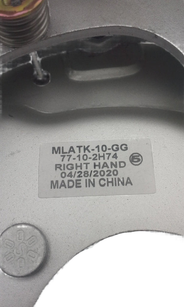 Hydraulic Trailer Brake - Uni-Servo - Free Backing - Dacromet - 10 - Right Hand - 3,500 lbs (AKFBBRK-35R-D)