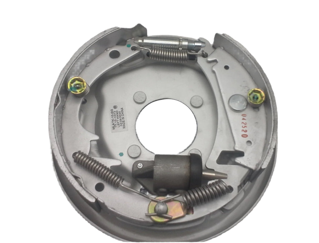 Hydraulic Trailer Brake - Uni-Servo - Free Backing - Dacromet - 10 - Left Hand - 3,500 lbs (AKFBBRK-35L-D)