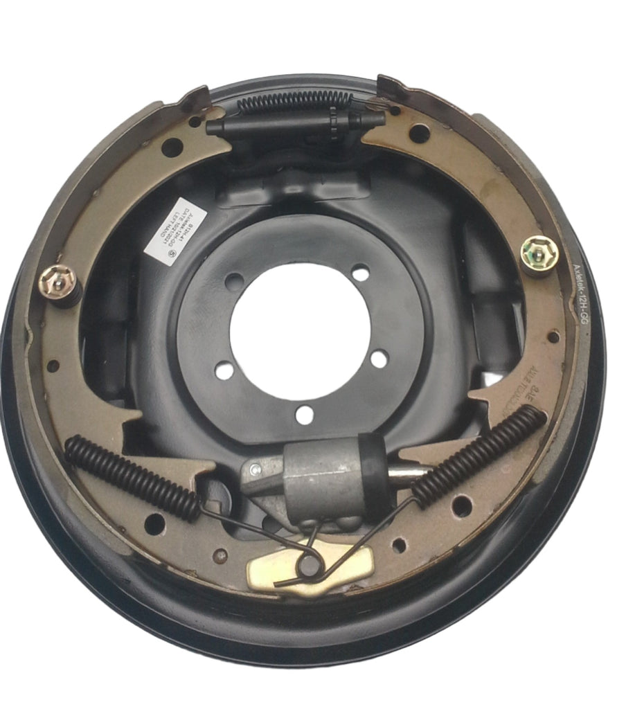 12"x2" Hydraulic Brake Backing Plate Brake Drivers Side Left Trailer 5 Bolt 5200#, 6000# 7000# (BPH-7000-LH)