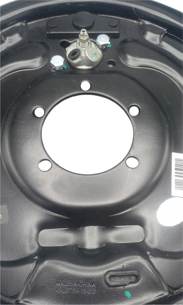 Hydraulic Brake 12"x2" Passenger Side Right w/Nuts, Bolts, and Washers (BPH-7000-RH) Complete Backing Plate