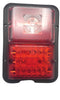 Bargman LED Light, Stop, Turn, and Tail w/Back Up RV Trailer (48-84-008)