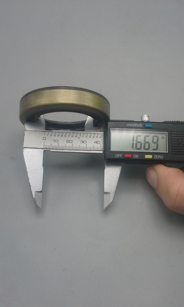 UFP 3700# Axles 1-3/8" and 1-1/16" Bearings 1.68"x2.56" UFP VAULT or Grease Seal Kit(BK2-168V)