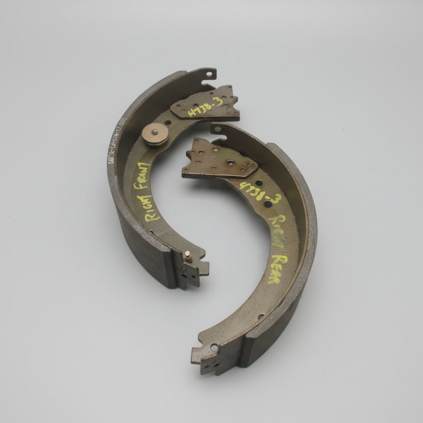 RIGHT ROCKWELL 12-1/4 x 3-1/2" Brake Shoe and Lining kit 10k (4738-3)