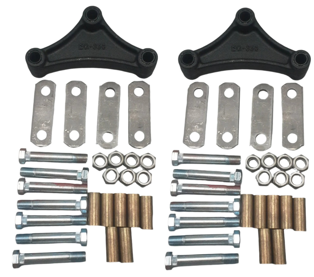 Build Your Own Tandem Axle Trailer Suspension Rebuild Kit 7K-14K Repair EQ-356 (SRK-TA-SB-356-BB)