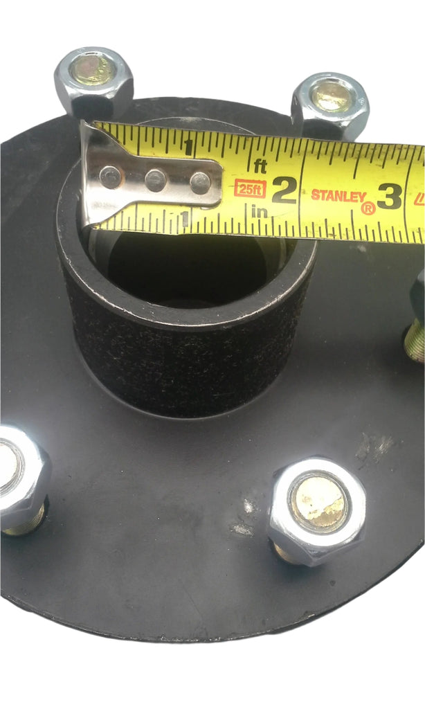 Build Your Own Axle Kit 3500# Round Spindles, 6 x 5.5 Hub (BYOAK-84-H655-R)