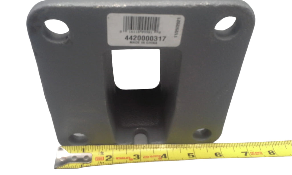 Bulldog 20,000# Flat Plate Adjustable 4 Bolt Coupler 2-5/16 Ball Trailer F-256 (4420000317)
