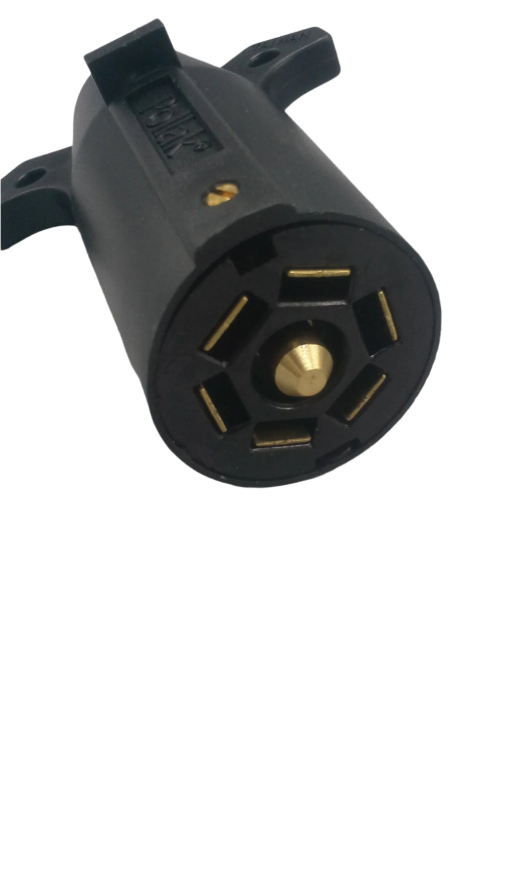 Custom 7-Way RV Camper Y Adapter Splitter, 1 Male to 2 Female, 30 Inch Leads (ADAPT-Y-1M-2FM-30-INCH)
