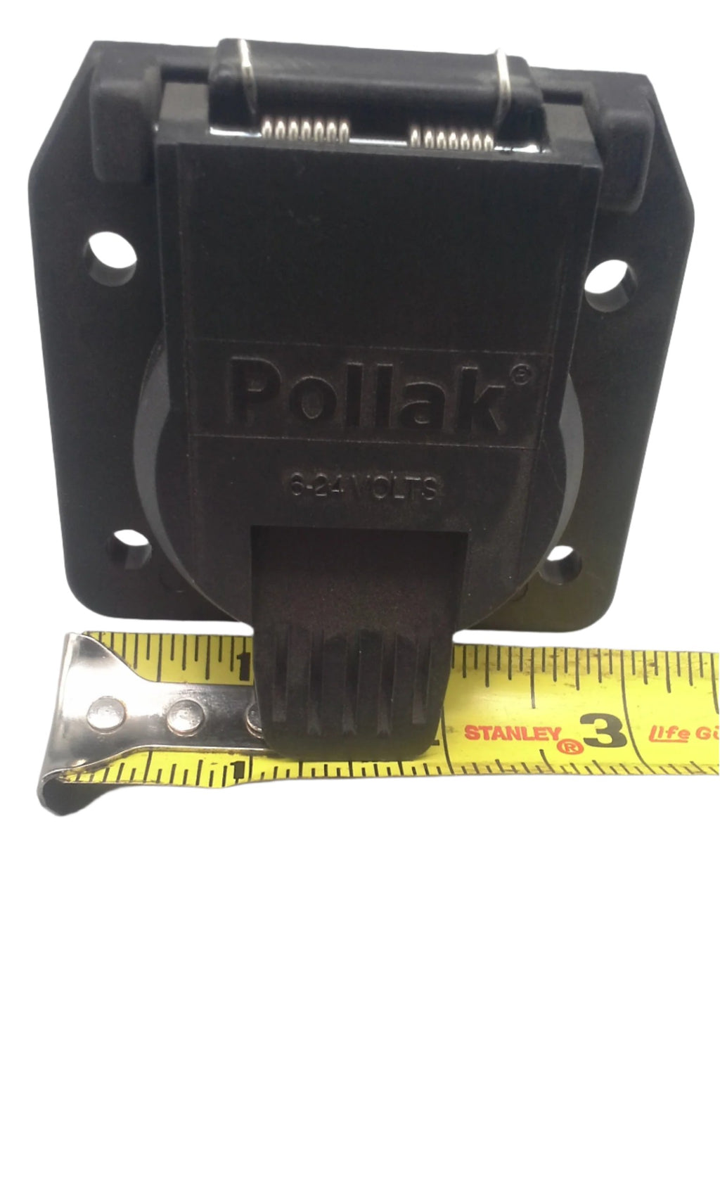 Custom 7-Way RV Camper Y Adapter Splitter, 1 Male to 2 Female, 30 Inch Leads (ADAPT-Y-1M-2FM-30-INCH)