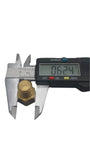 DCIO Orifice Brass Fitting 1/2"-20 (12099)