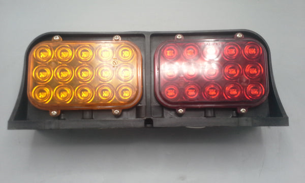 Double Sided Left Stop Turn Tail Marker LED Light Ag Trailer Red