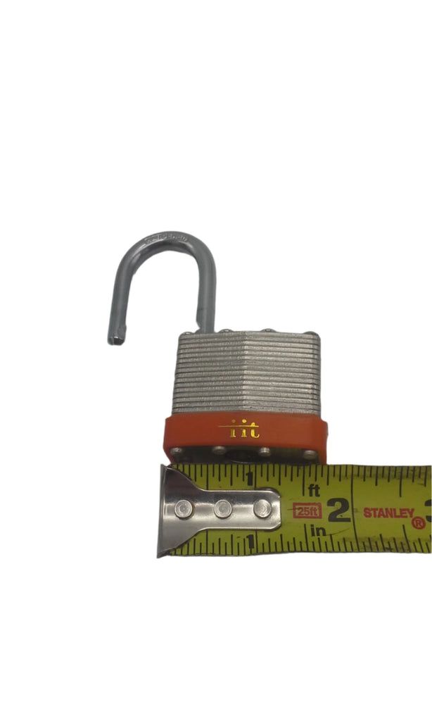 FOUR - Laminated Padlocks Keyed Alike RV Trailer Camper ATV Motorcycle (42065)