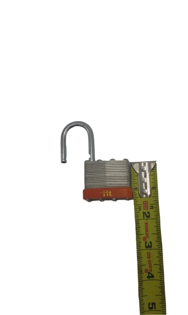 FOUR - Laminated Padlocks Keyed Alike RV Trailer Camper ATV Motorcycle (42065)