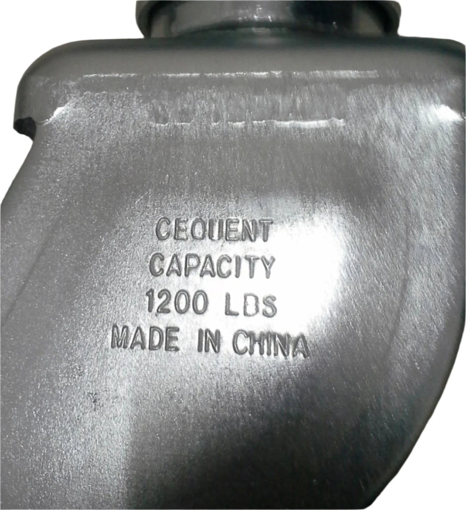 Fulton Bolt-Thru Swivel Marine Jack w/ Caster - Sidewind - 10" Lift - 1,200 lbs (FXP10)