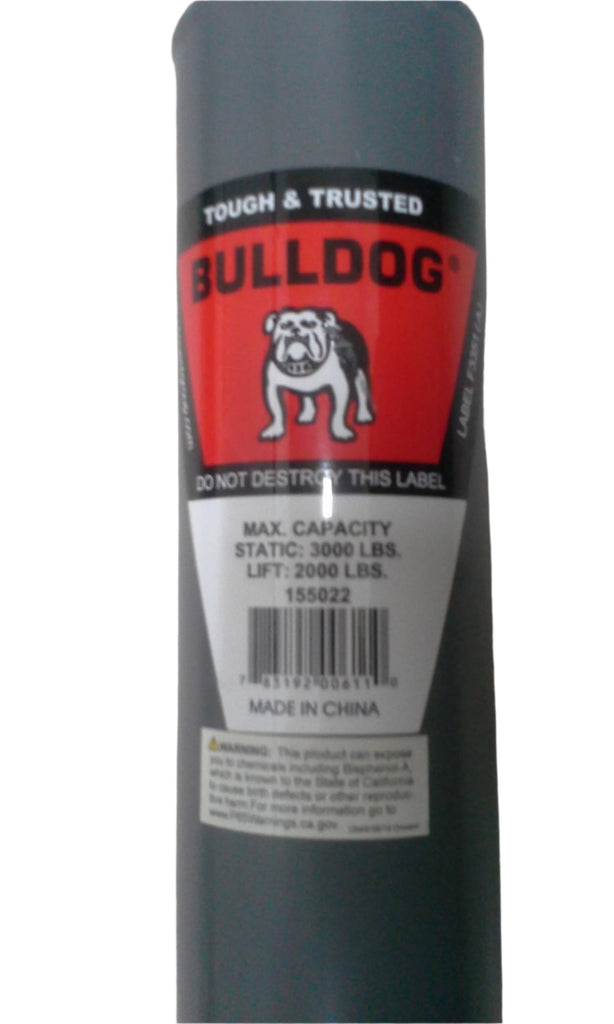 Genuine Bulldog A Frame Top Wind Trailer Jack RV Camper 15" Lift 155022 2000# (155022)
