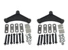 Greaseable Tandem Axle Trailer Spring Suspension Rebuild Kit Wet Bolt 2" Shackle (SRK-TA-WB-LE-2)