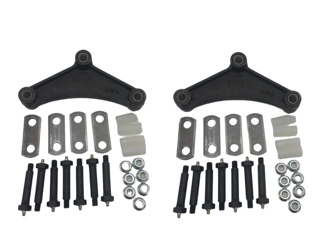 Greasable Tandem Axle Trailer Spring Suspension Rebuild Kit – Wet Bolt Set For 7K–14K Trailers