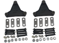 Greaseable Tandem Axle Trailer Spring Suspension Rebuild Kit Wet Bolts 3500# Tall Equalizers, 2" Shackle Straps (SRK-TA-WB-TE-2)