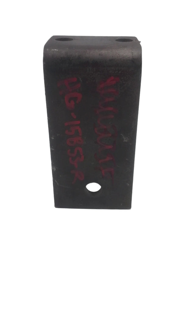 Hanger, rear, 3.47" spring height (wear plate), 2" Slipper, 3" long, 6" tall Heavy duty 5.03" retainer bolt height (HG-15853-R)