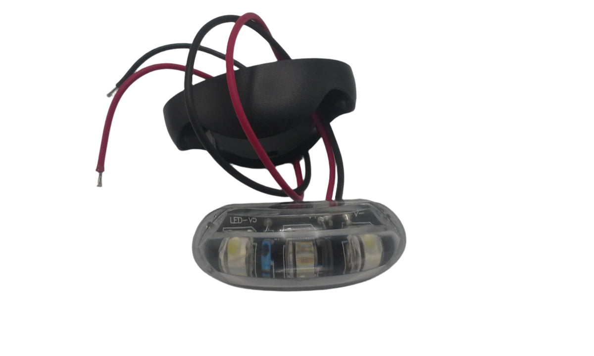 LED White Interior Utility Courtesy Light Cargo Bunk Clear Trailer Truck RV Camp (207-5500-1)