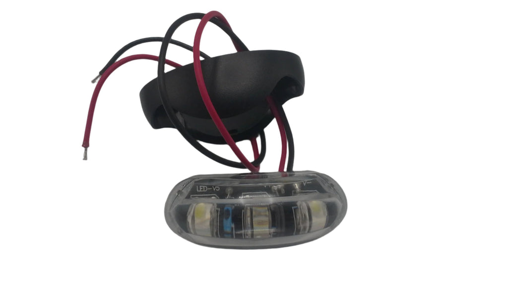 LED White Interior Utility Courtesy Light Cargo Bunk Clear Trailer Truck RV Camp (207-5500-1)