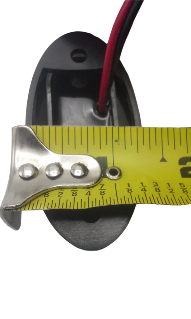 LED White Interior Utility Courtesy Light Cargo Bunk Clear Trailer Truck RV Camp (207-5500-1)