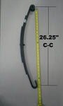 Leaf Spring, Open Slipper 3 Leaf, 26.25" 1300# Rated, Hook End (C-2)