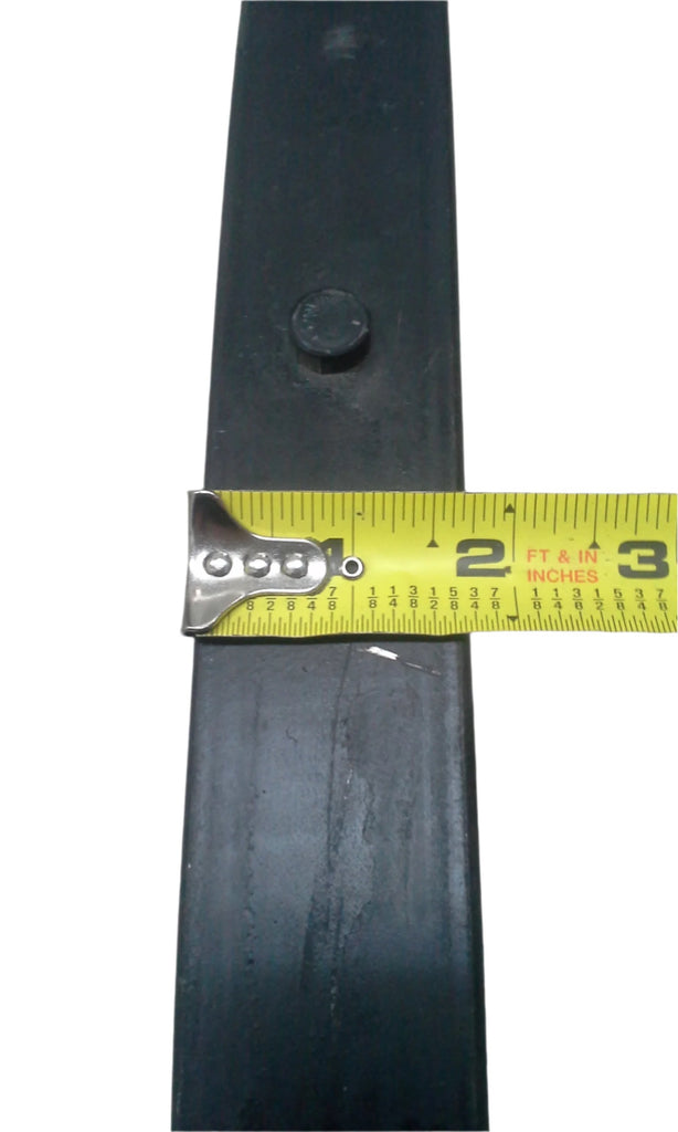 Leaf Spring Open Slipper 3 Leaf 26.25" 1300# Rated Hook End 1/2" Nylon Bushing (C-2)