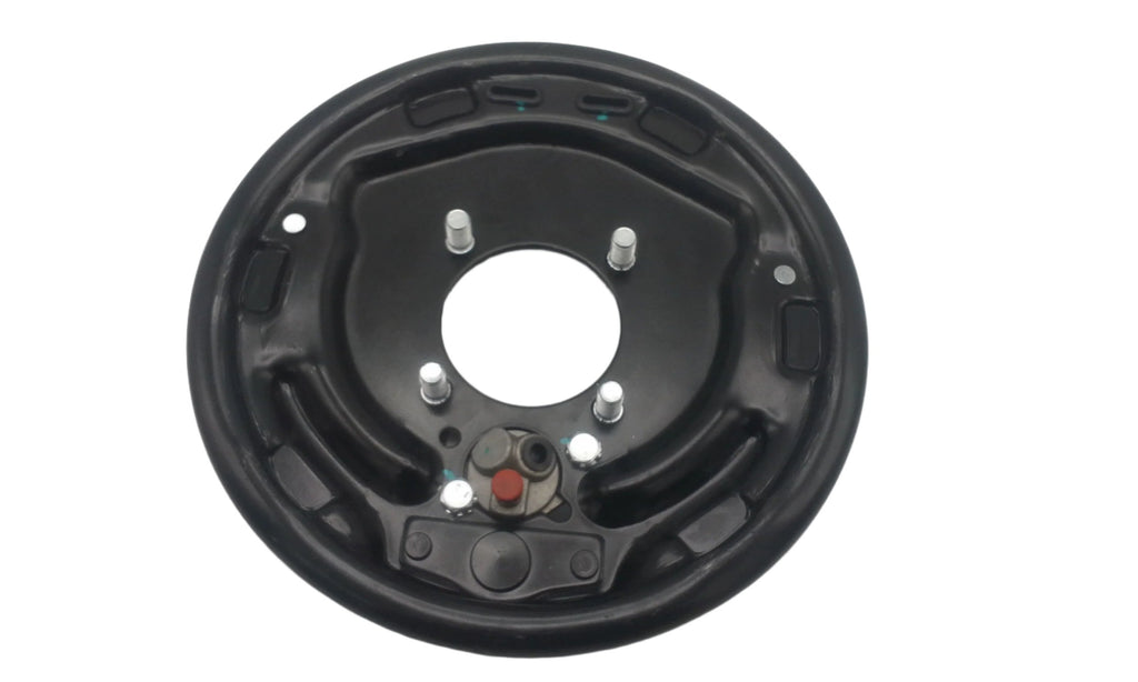 3500# Hydraulic 10x2.25" Left Drivers Street 4 Bolt Backing Plate Trailer Axle (BPH-3500-LH)