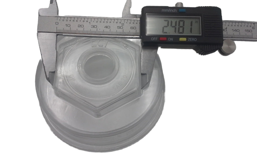 PAIR — 4" Lippert Oil Cap Replacement Kits Fits 10K–16K Axles (183772-KITX2)