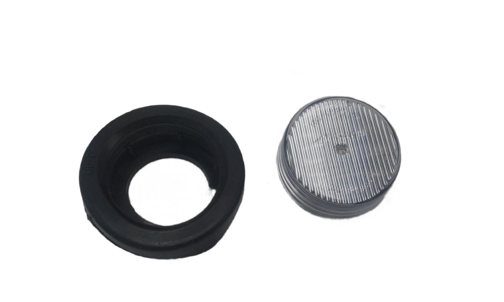 Amber 2 Round Nine Led Clearance Marker Light Trailer (M09100Y-KIT)