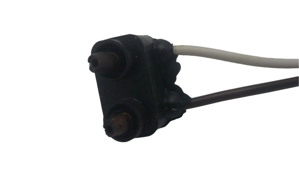 Maxxima 2" Round Amber Clear LED Grommet Clearance Marker Light Trailer RV Truck (M09100YCL-KIT)