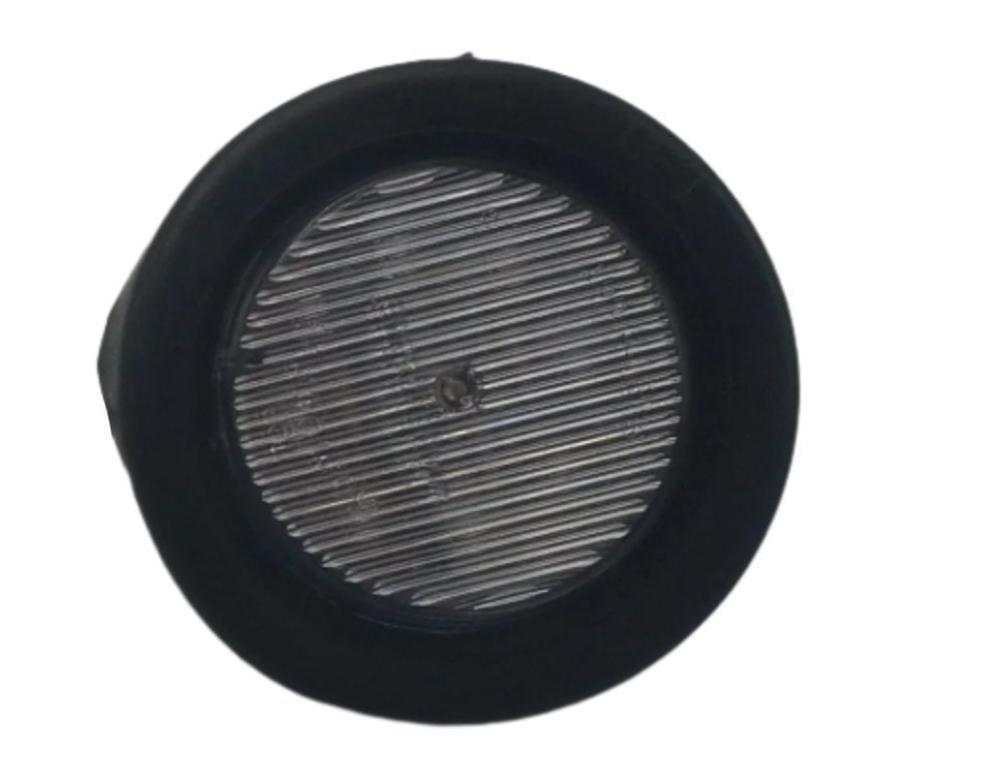 Maxxima 2" Round Amber Clear LED Grommet Clearance Marker Light Trailer RV Truck (M09100YCL-KIT)