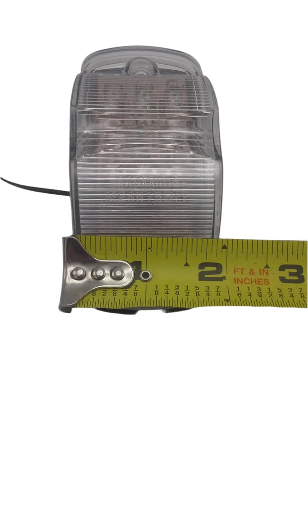 Maxxima 2" x 4" Red Clear Lens 14 LED Marker Clearance Combination Light RV Trailer (M23015RCL)