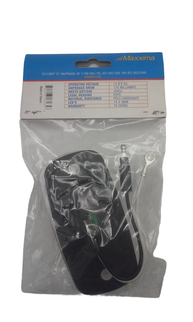 Maxxima 2" x 4" Red Clear Lens 14 LED Marker Clearance Combination Light RV Trailer (M23015RCL)