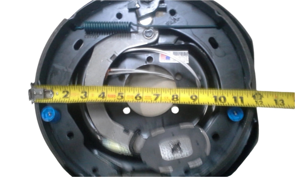 Dexter Brake Backing Plate 6K Axle 12x2 with PARK BRAKE Left Side (K23-112-00)