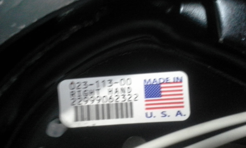 Dexter Brake Backing Plate 6K Axle 12x2 with PARK BRAKE Right & Left (K23-112-113)