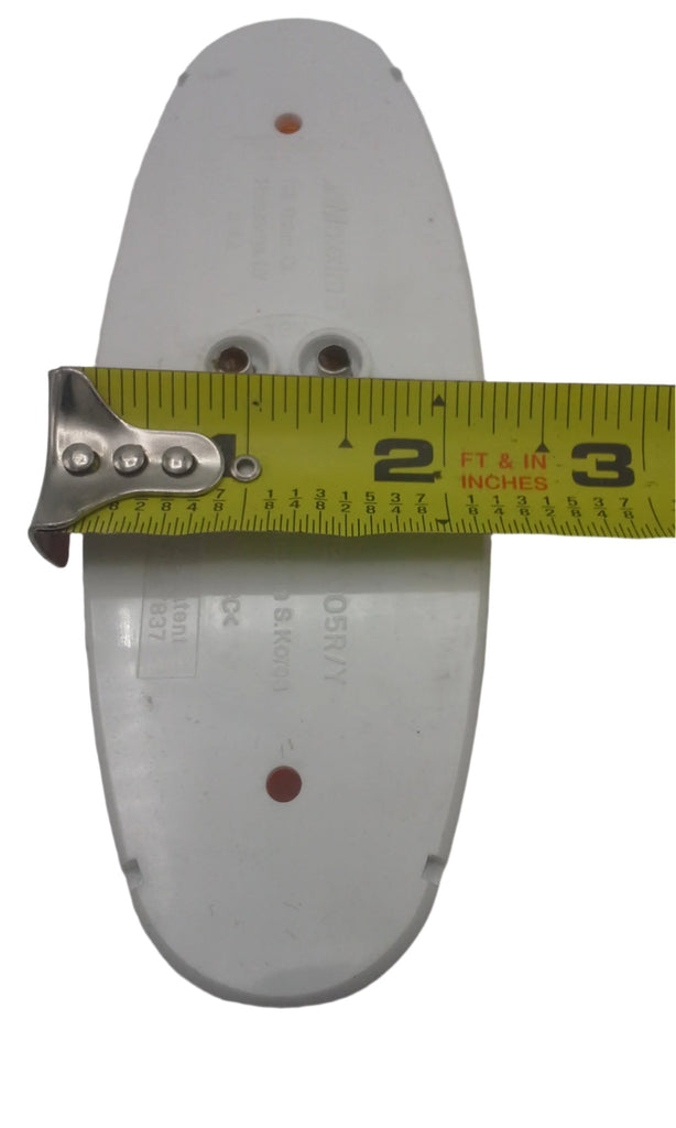 Maxxima 6" Oval Amber Clearance Marker Light with Stainless Steel Bezel (M27005Y)