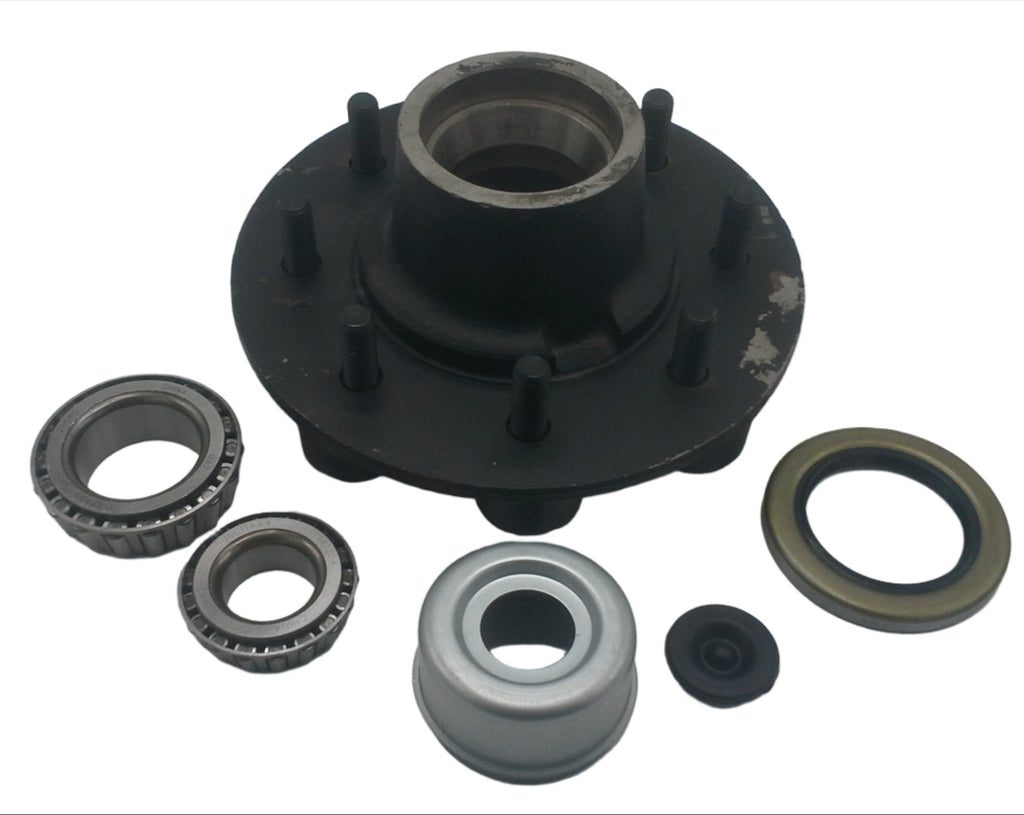 (4) 7000# Hub 8 x 6.5 1/2" Studs with Bearings (823109-KITX4)