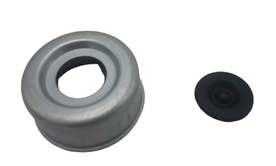 ONE - 2.71-2.72 Trailer Axle Dust Cap Cup Grease Cover RV Camper EZ Lube (DC-275L)