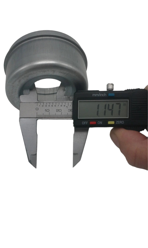 ONE - 2.71-2.72 Trailer Axle Dust Cap Cup Grease Cover RV Camper EZ Lube (DC-275L)