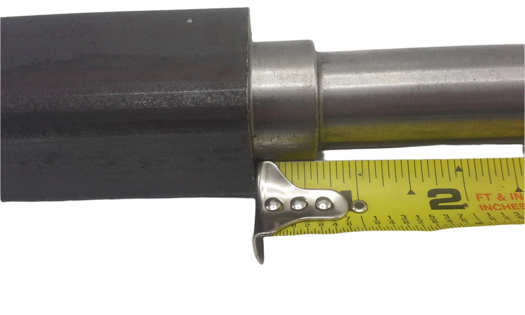 ONE Axle stub end 2000# 4 x 4 Hub Axel Kit with Square Spindles Side car Trailer (BYOAK-BT8-H440-SQ-ONE)