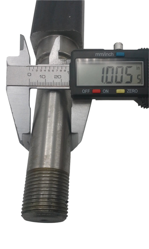 ONE Axle stub end 2000# 4 x 4 Hub Axel Kit with Square Spindles Side car Trailer (BYOAK-BT8-H440-SQ-ONE)