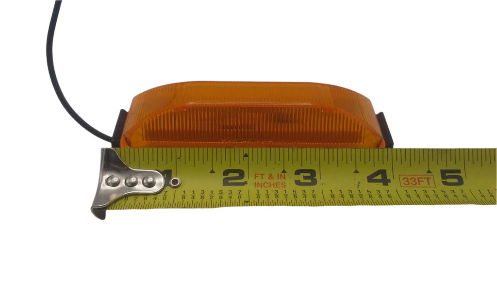 Optronic Amber Clearance/Side Marker Light LED 3 Diode Truck Trailer RV (MCL67AB)