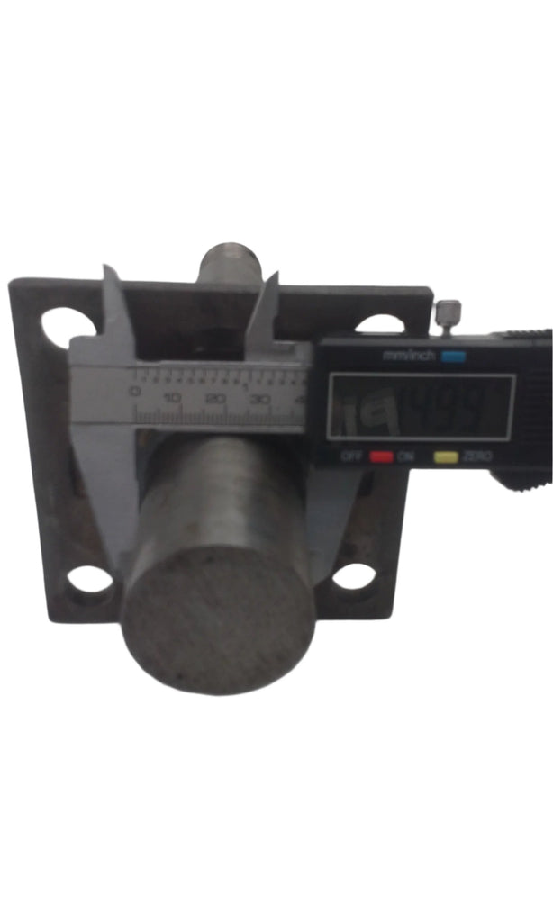 Pair - Stub Axle Replacement 2000# 5x4.5 Hubs 1.5" Flanged Round Spindles (BYOAK-545BT16FZ-KITX2)