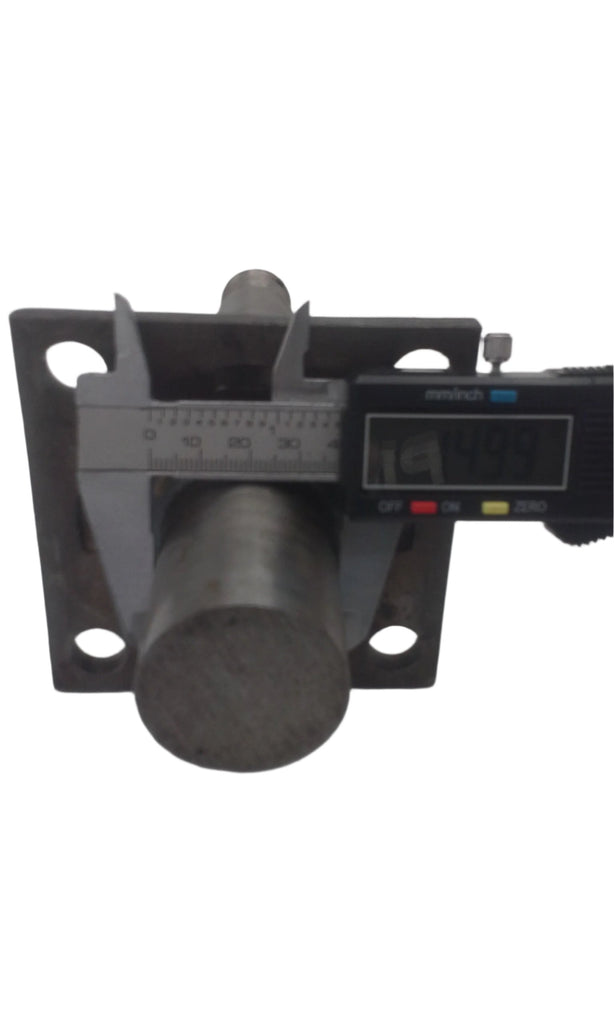 Replacement Axle Stub 2000# 5x4.5 Hub with 1.5" Flanged Round Spindle (BYOAK-545BT16FZ-KIT)