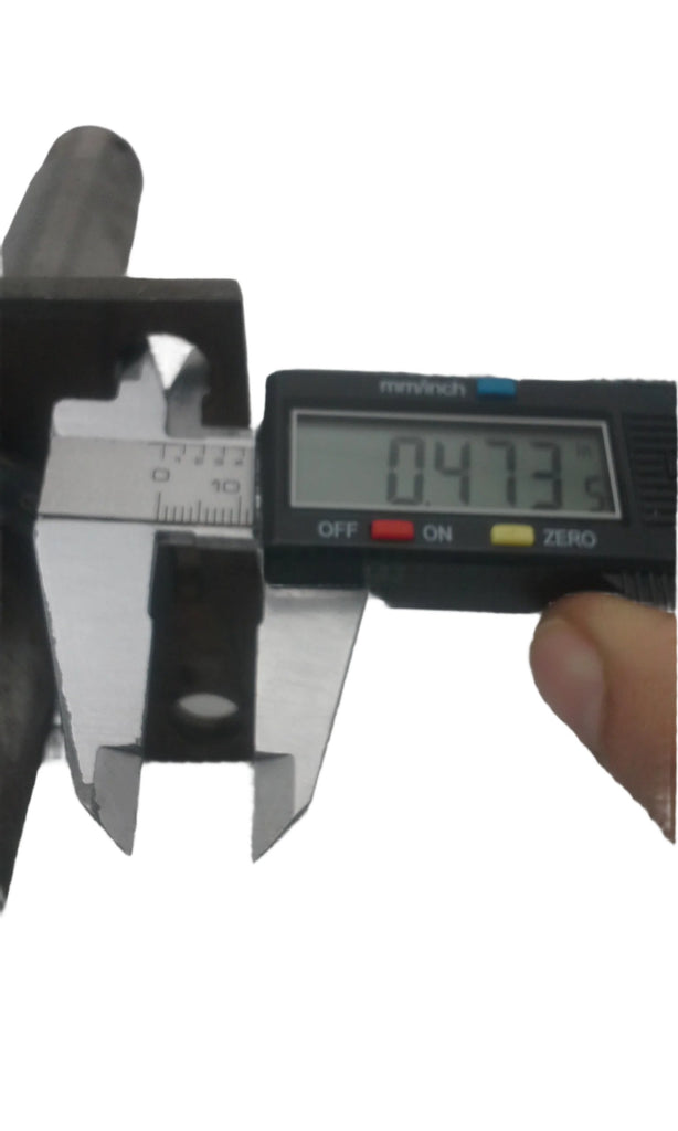 Pair - Stub Axle Replacement 2000# 5x4.5 Hubs 1.5" Flanged Round Spindles (BYOAK-545BT16FZ-KITX2)