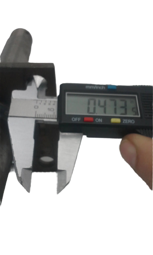 Replacement Axle Stub 2000# 5x4.5 Hub with 1.5" Flanged Round Spindle (BYOAK-545BT16FZ-KIT)